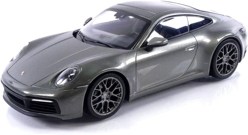 Minichamps 155067328 1:18 Porsche 911 Carrera 4S-2019-Green Metallic Sammlerstück Miniaturauto, grün