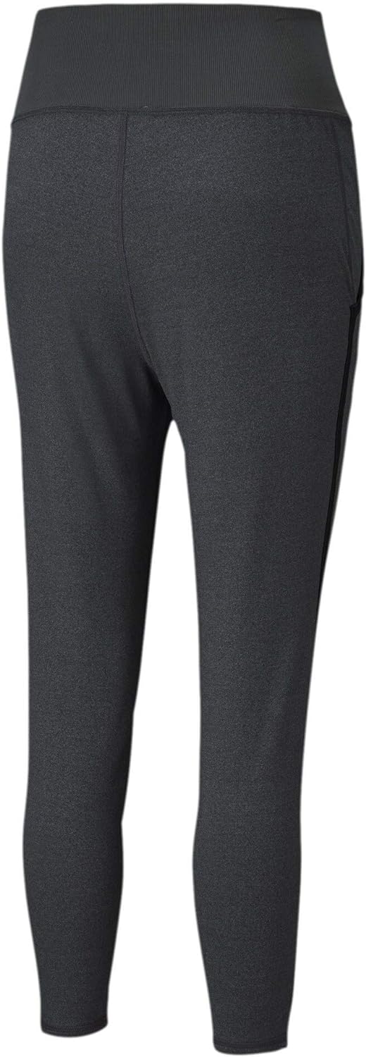 PUMA Damen Studio Rib Jogger Jogginghose L Charcoal Gray Heather, L Charcoal Gray Heather