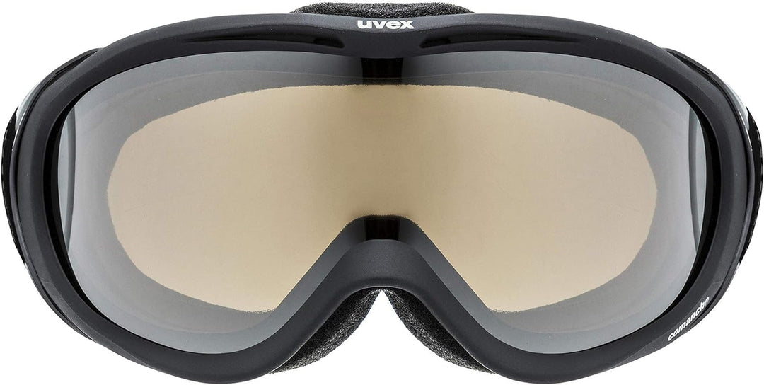 Uvex Unisex Comanche Vlm Skibrille Einheitsgrösse black mat, Einheitsgrösse black mat