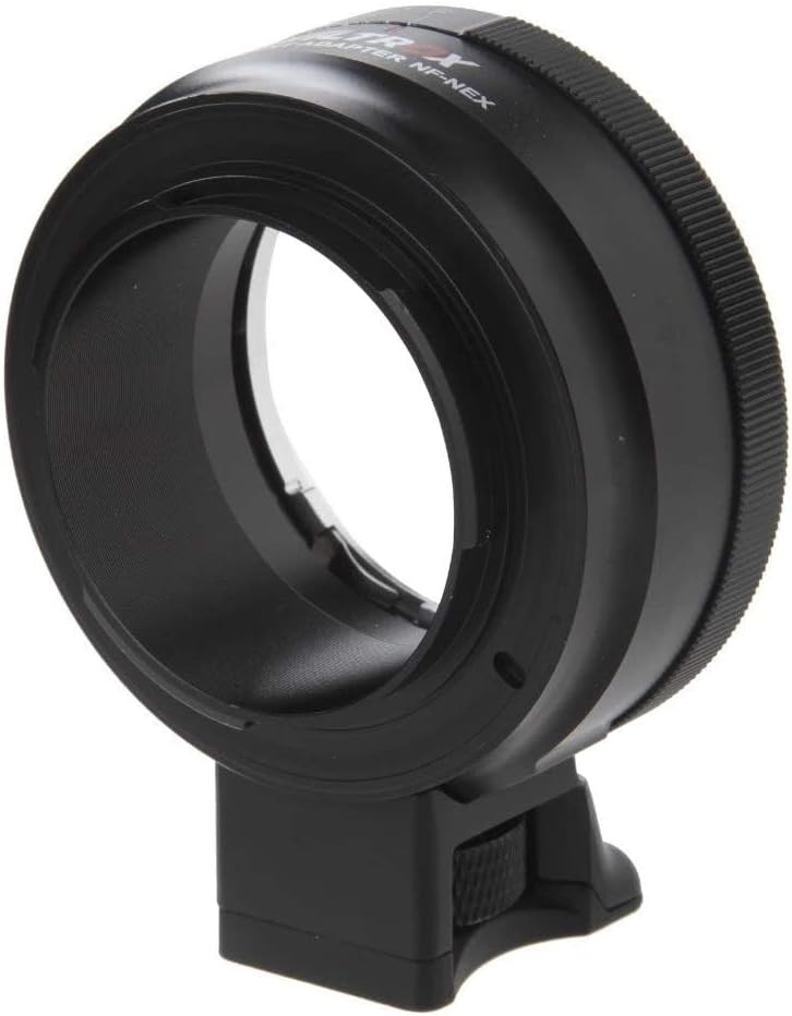 VILTROX NF-NEX Adapter Manueller Fokus Objektivadapter mit Blendenscheibe für Nikon G/F/AI/S/D Objek