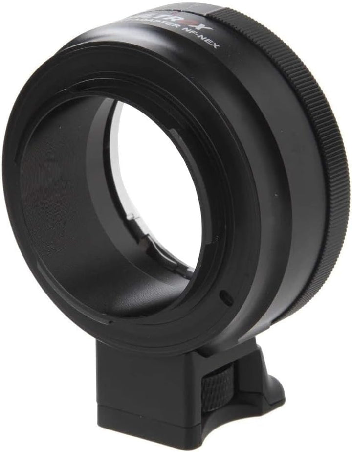 VILTROX NF-NEX Adapter Manueller Fokus Objektivadapter mit Blendenscheibe für Nikon G/F/AI/S/D Objek