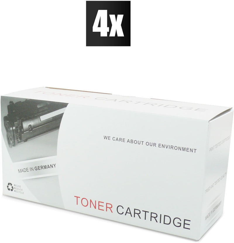 (4X Canon CEXV14 Black/Schwarz Toner) • Kompatibel Tonerkartusche für Canon C-EXV14 Imagerunner IR 2