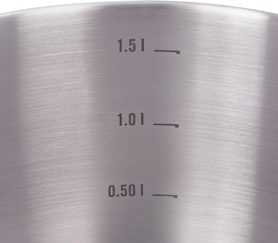 Tatonka Edelstahldose Foodcontainer 1 L - Essensbehälter mit Deckel, Clip-Verschlüssen und 1000 ml V