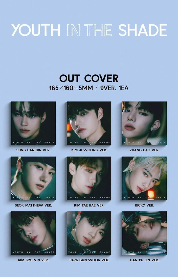 ZEROBASEONE - 1st Mini Album YOUTH IN THE SHADE Digipack version CD (KIM TAE RAE ver.), Kim Tae Rae