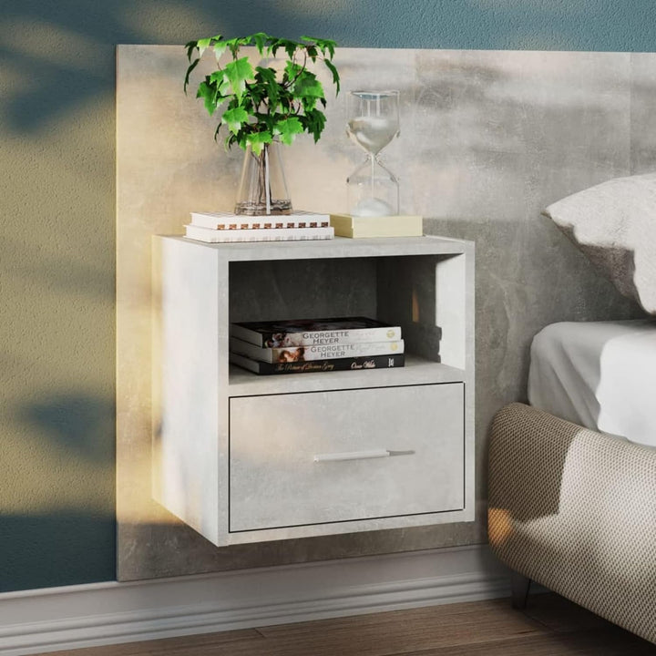 Tidyard Wand Nachttisch Hängend Nachtschrank Nachtkonsole Nachtkommode Schlafzimmer Kommode Schrank