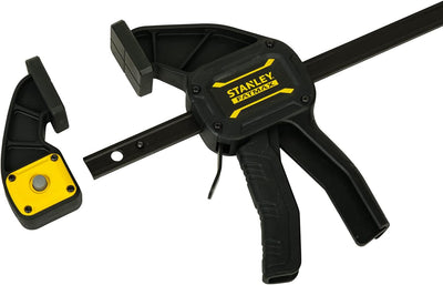 Stanley FatMax Einhandzwinge Lang FMHT0-83236 (645mm Schienen-Länge, 135kg Spannkraft, verwindungsst