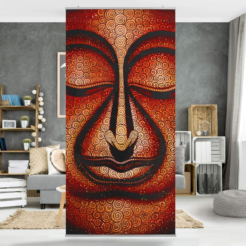 Bilderwelten Raumteiler Buddha in Tibet 250x120cm ohne Halterung 250x120cm without hanger, 250x120cm