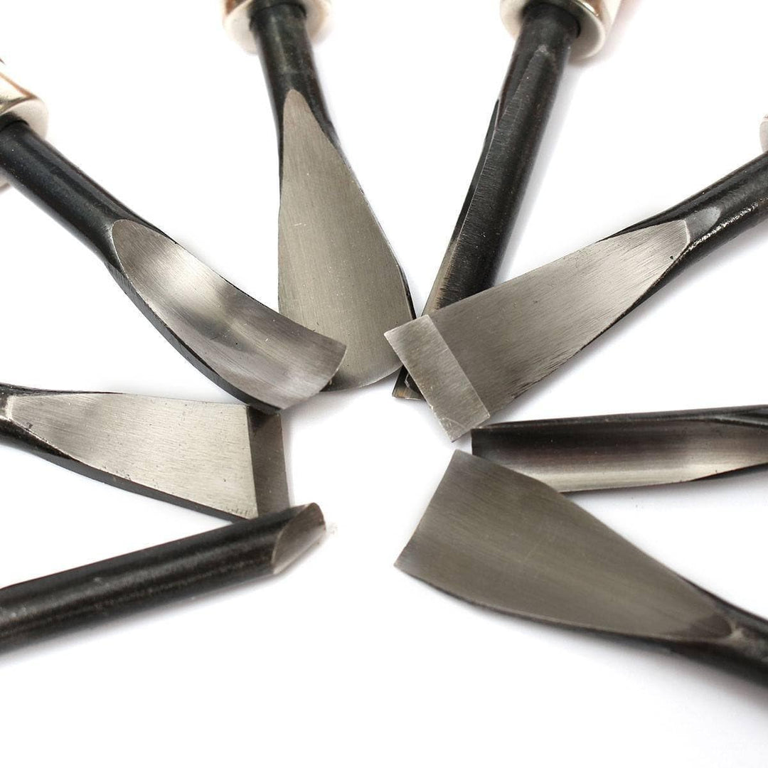 Holz Skulptur Carving Meissel Werkzeug-Set DIY Art Craft (8 PCS)