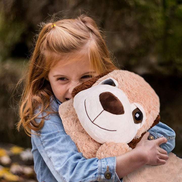 TE-Trend XXL Riesen Kuscheltier Hund gross Stofftier Plüschtier Geschenk Plüschhund Kuschelhund Stof