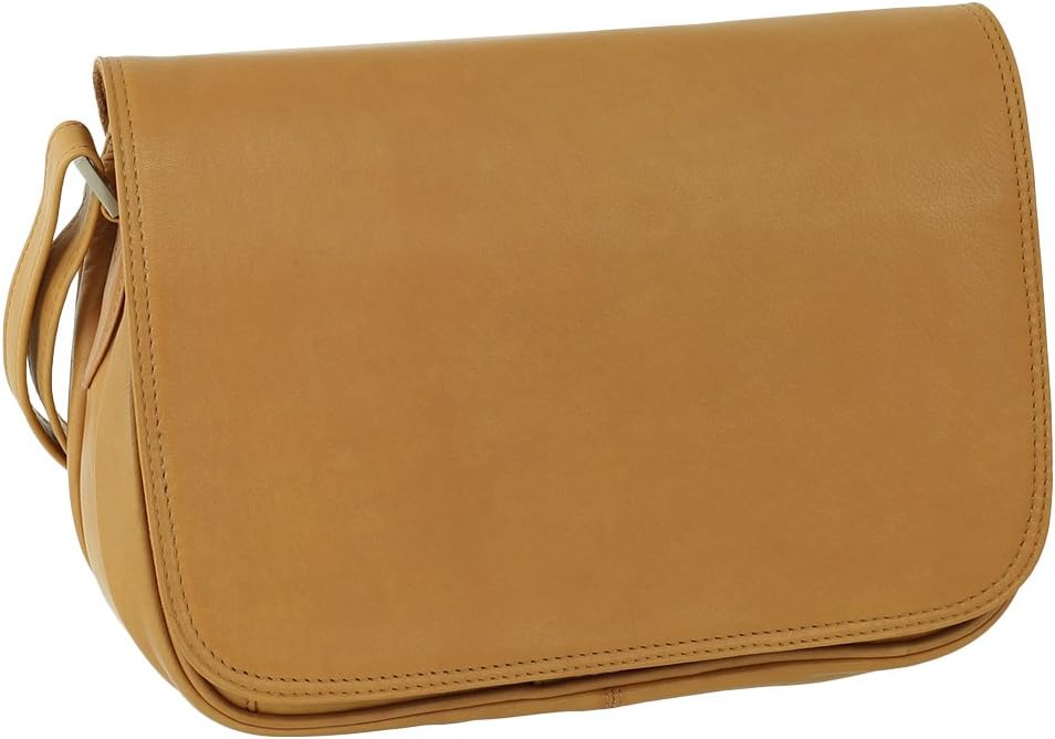 Ledershop24 Leder Damen Umhängetasche Schultertasche Festivaltasche Handtasche Tasche 28 cm vers. Fa