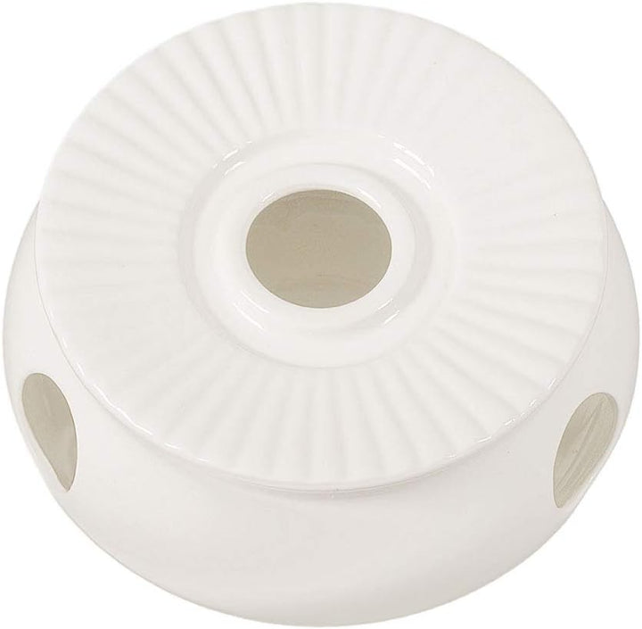 Porzellan Stövchen/Teewärmer für Teekanne in weiss, Ø 14,5cm, Original Aricola®