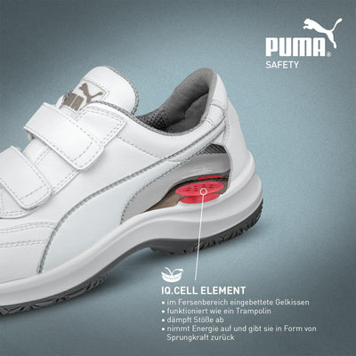 PUMA SAFETY Absolute low Sicherheitsschuh Arbeitsschuh S2 src Fiberglaskappe metallfrei Stossdämpfun