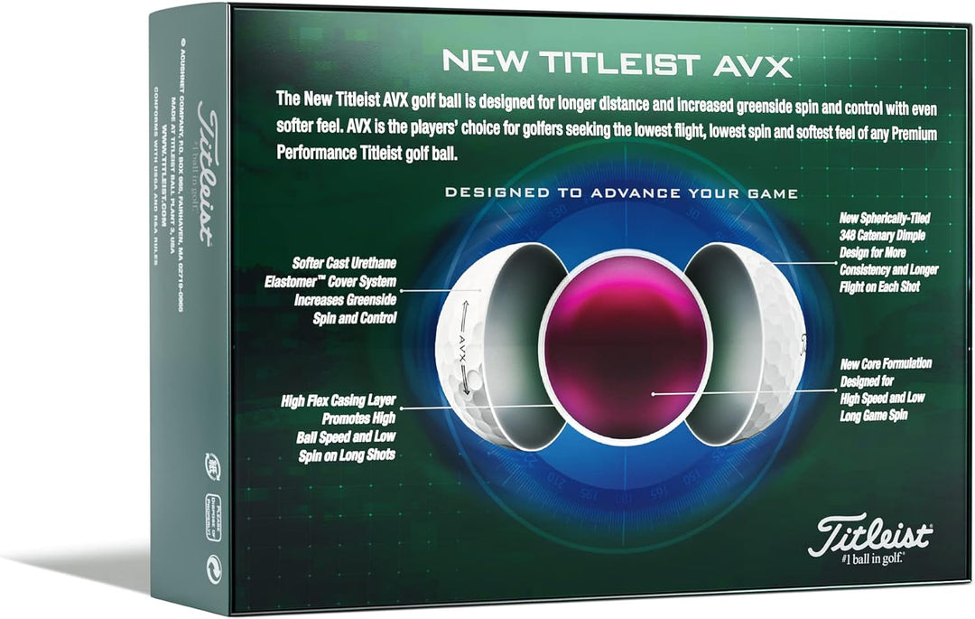 Titleist Pro V1x Golfbälle (12 Stück)