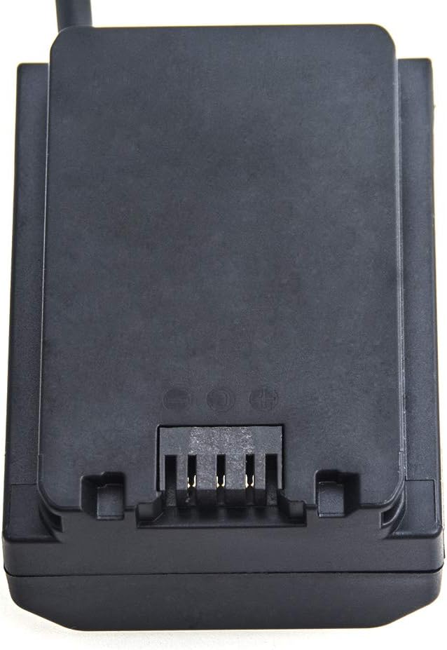 Hersmay Ausziehbarer Stromkabeladapter für DC-Stecker auf dekodierten DC-Koppler Dummy Akku NP-FZ100