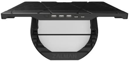 Zalman ZM-NS3000 17" 200MM Lüfter mit 6 Stufen Höhenverstellung Tyep-C Data Bagger Notebook Stand un