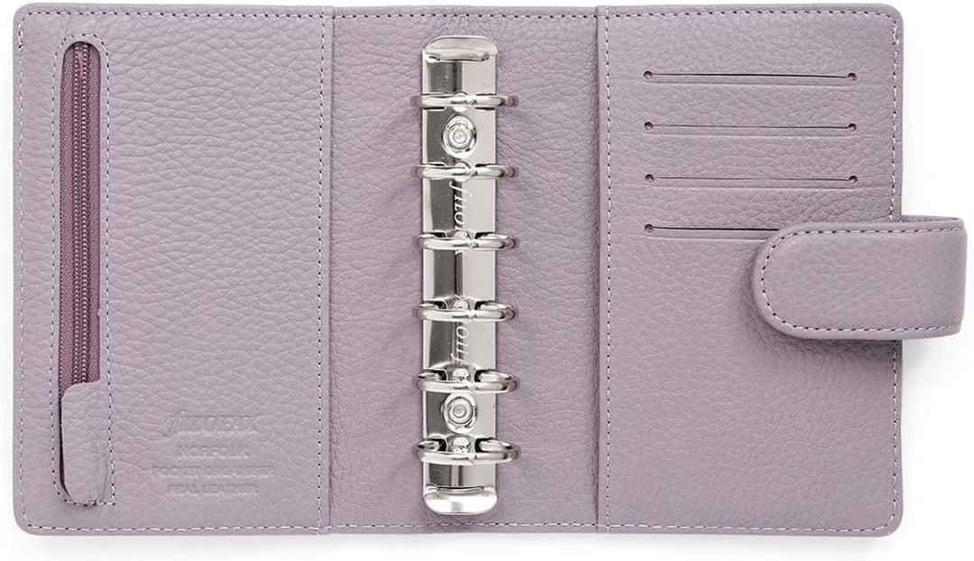 Filofax Pocket Norfolk Organizer, lavendelfarben, lavendel