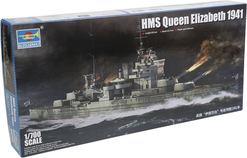 Trumpeter 05794 - Modellbausatz HMS Queen Elizabeth 1941