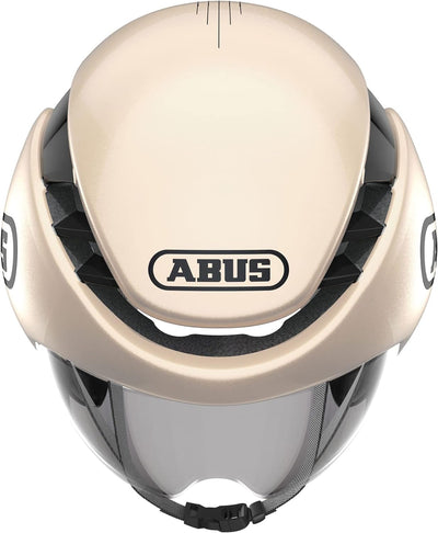 ABUS Zeitfahrhelm GameChanger TT - Aerodynamischer Fahrradhelm mit optimalen Ventilationseigenschaft