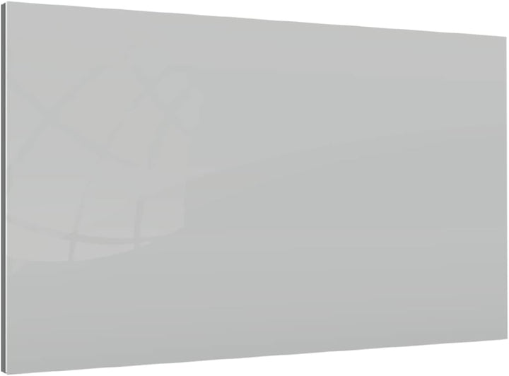 ALLboards Glasboard Magnetisch Grau 60x40cm, Rahmenlos, Glastafel, Magnettafel, Gehärtetes Glas, Gra