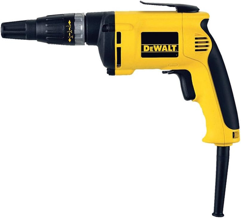 DeWalt Trockenbau-Schrauber (540 Watt, Innensechskant 1/4 Zoll Aufnahme, max. Schrauben-ø 4.8 mm, in