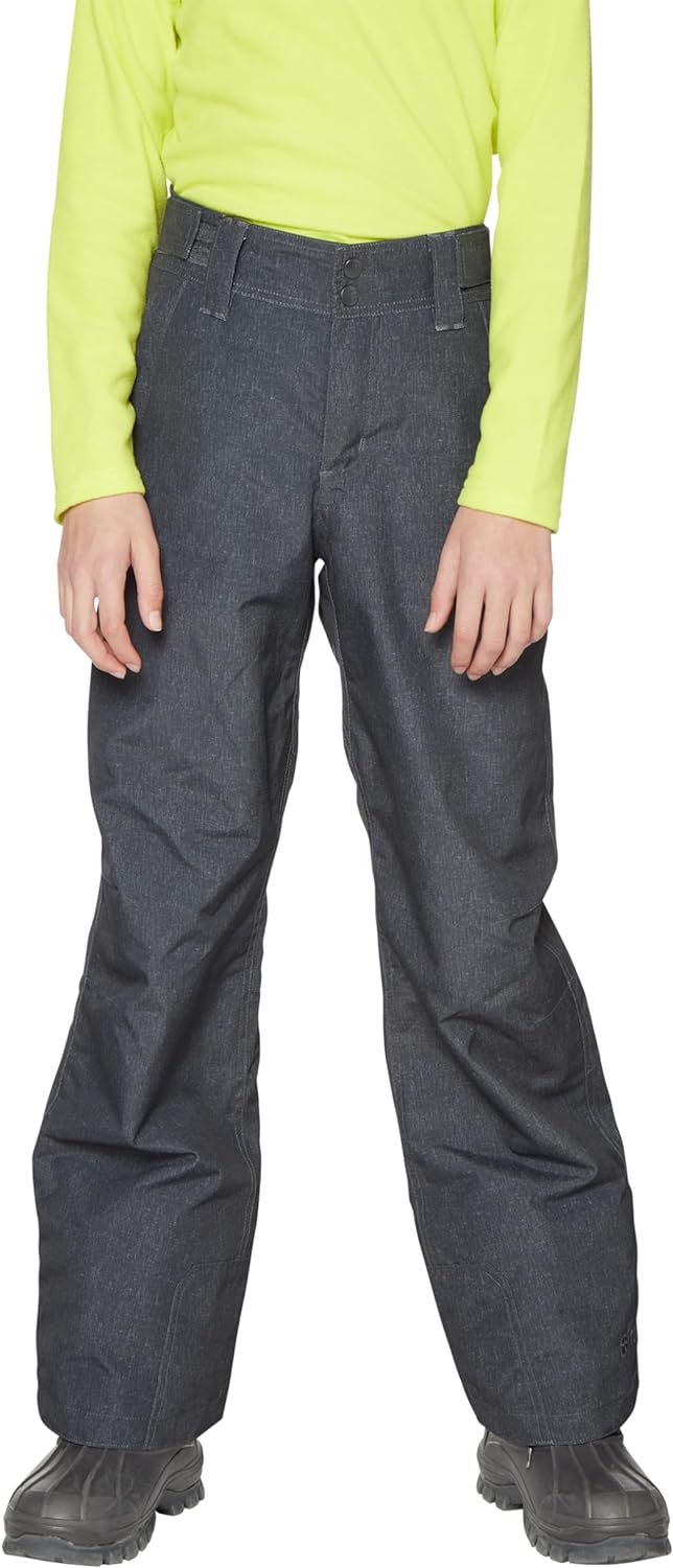 Protest Jungen Levid 19 Skihose/Schneehose 140 Dark Grey Melee, 140 Dark Grey Melee