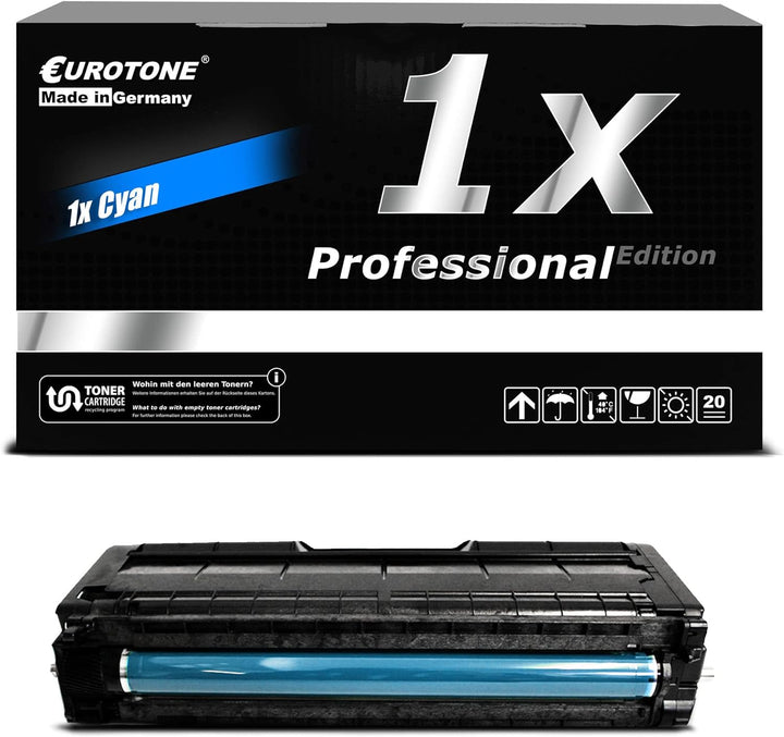 Eurotone Kompatibler Toner in Blau für Ricoh Aficio SP C231 N/SP C231 SF/SP C232 DN/SP C232 SF/SP C2