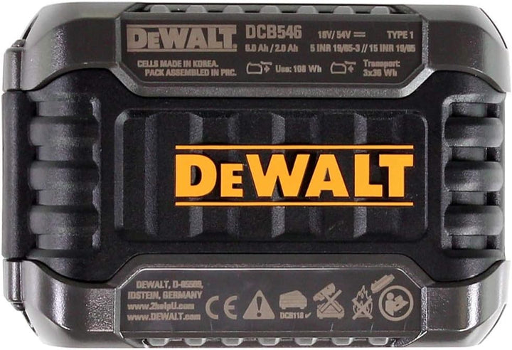 DeWalt DCB 118 T2 XR FLEXVOLT Starter Set + 2x Akku 6,0 Ah