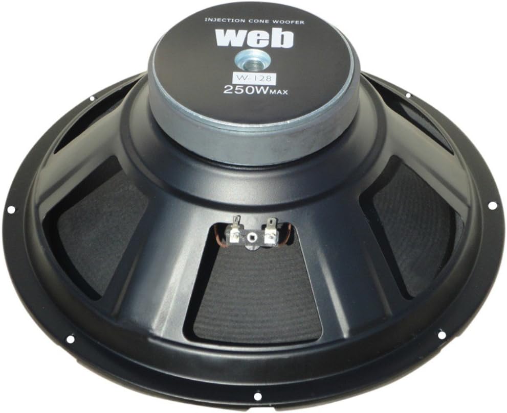 1 WEB W-128 Lautsprecher niedrige mid woofer Diffuser 30,00 cm 300 mm 12" von 125 watt rms 250 watt