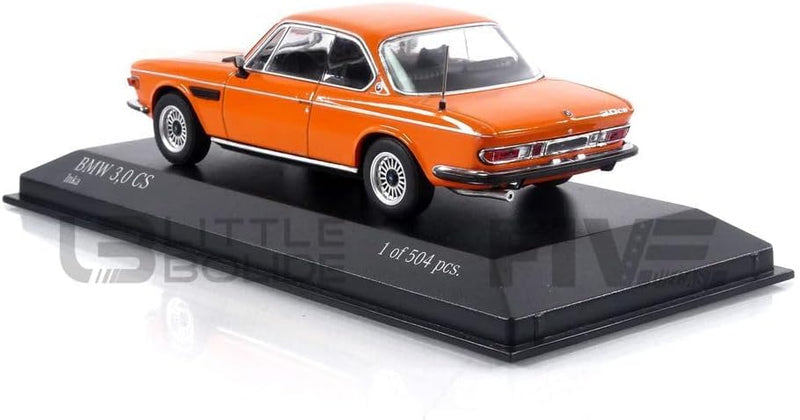 Minichamps BMW 3.0 CS (orange) 1969 1:43