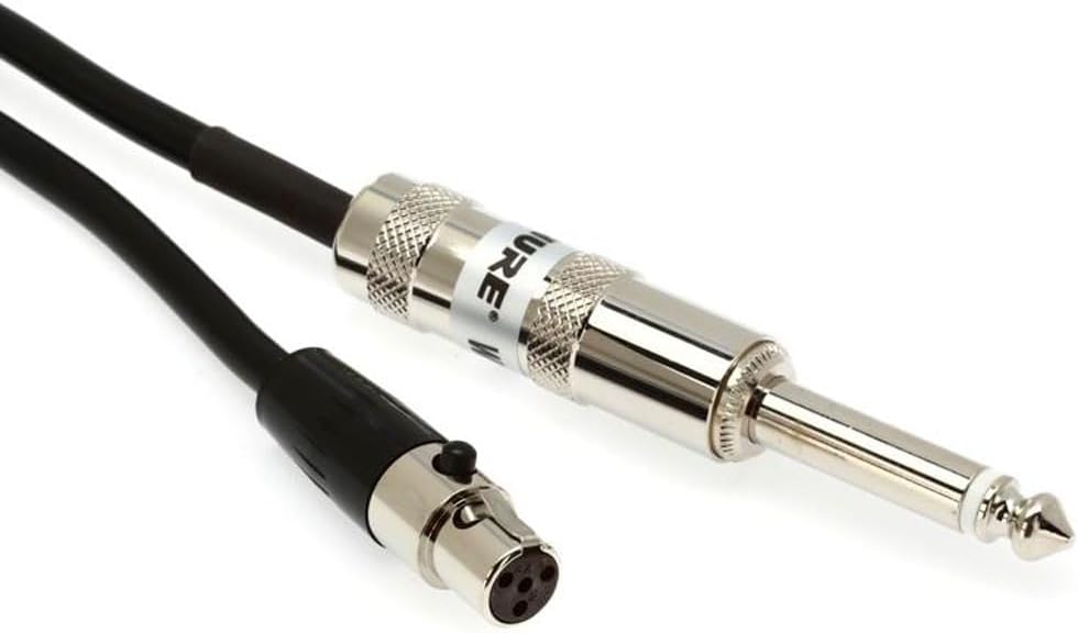 Shure WA302 Instrument Kabel mit 1/4 Zoll Connector