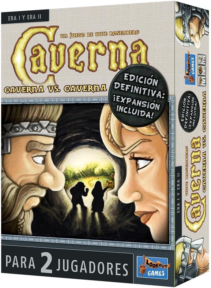 ASMODEE Juego de mesa caverna: Caverna vs caverna pegi 12