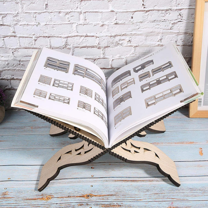 Koran Buchhalter, Koran Stand, Carving Desktop Home Dekoration für Anbetung Schrift Bücherregal Lese