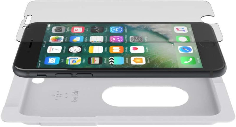 Belkin ScreenForce InvisiGlass Ultra antimikrobieller Displayschutz für das iPhoneSE 3. und 2. Gen./