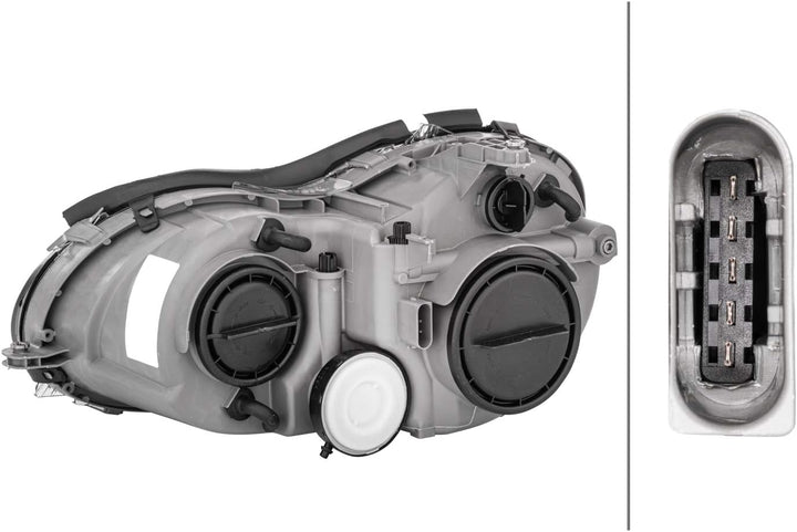 HELLA 1DB 008 461-201 Halogen-Hauptscheinwerfer - rechts - für u.a. Renault Clio II (Bb_, Cb_) Recht
