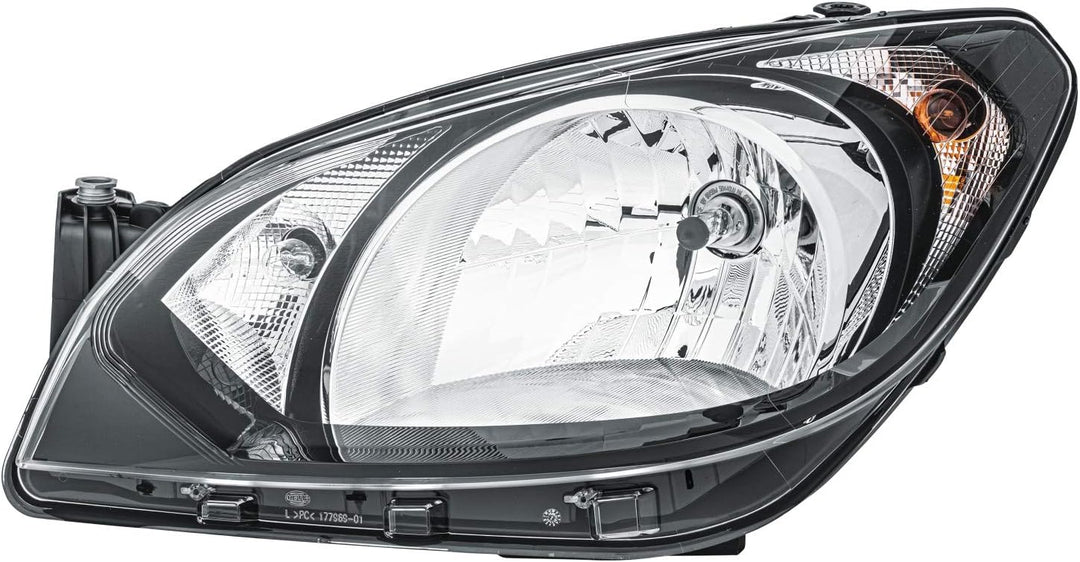 HELLA 1EJ 010 672-011 Halogen-Hauptscheinwerfer - links - für u.a. Skoda Citigo Links (Fahrerseite),