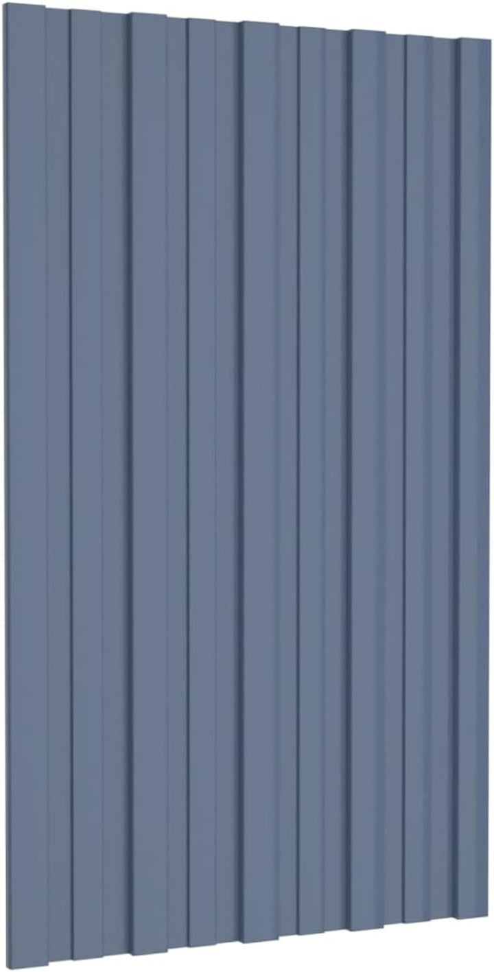 Gecheer 36 STK. Dachpaneele Dachpfannen Profilblech Trapezblech Dachblech Stahlblech Trapezbleche Da