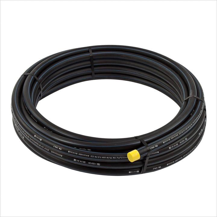 Stabilo-Sanitaer 25 m PE 100 HD Rohr 3/4 Zoll 25 x 2,3 mm PN16 flexible HDPE/Wasserleitung/Trinkwass