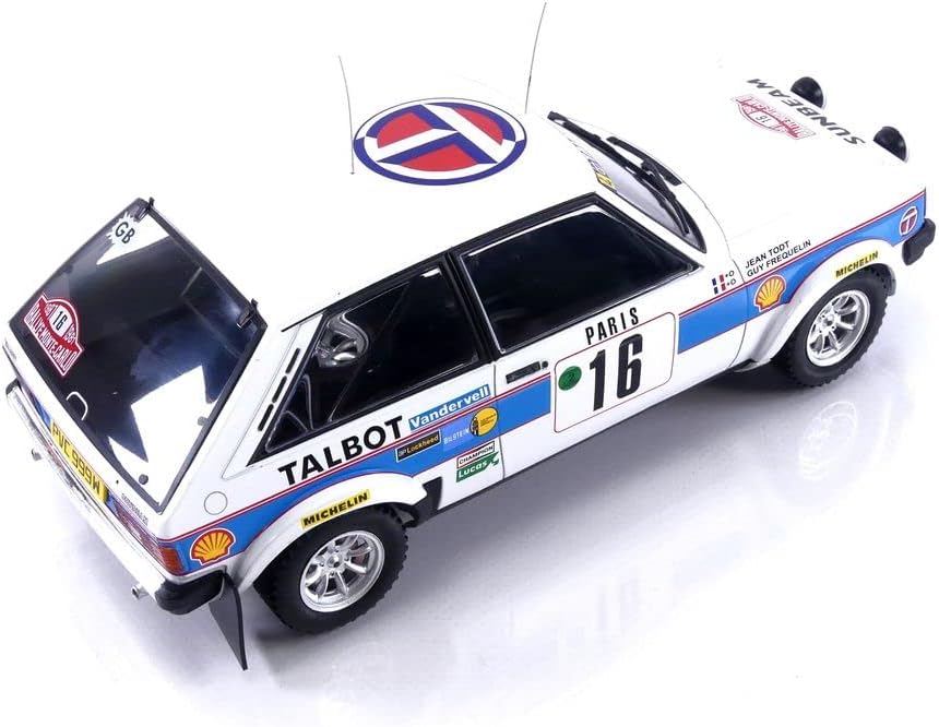 Ixo 18RMC095A Miniaturauto aus der Kollektion, Weiss/Blau