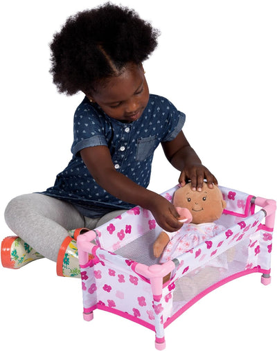 Manhattan Toy Baby Stella Mitnehmen Baby Doll Krippe Zubehör-Set für 30.48cm und 38.1cm Soft Dolls P