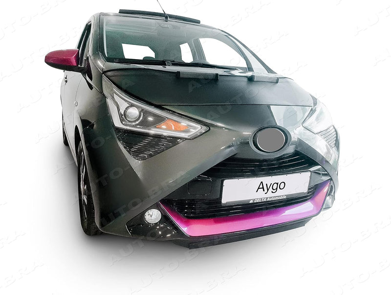 AB3-00567 Auto Bra kompatibel mit Toyota Aygo Bj. 2014-2022 Haubenbra Steinschlagschutz Tuning Bonne