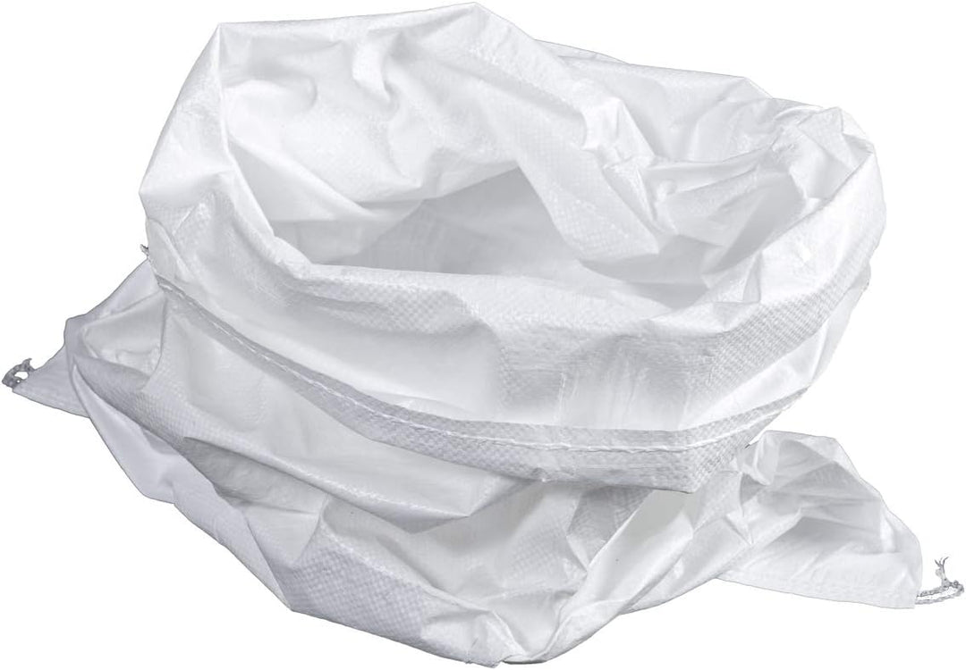 HaGa® Gewebesack 65 x 135cm - 50 Stk. Schwerlastsack PP-Sack Getreidesack weiss, 50