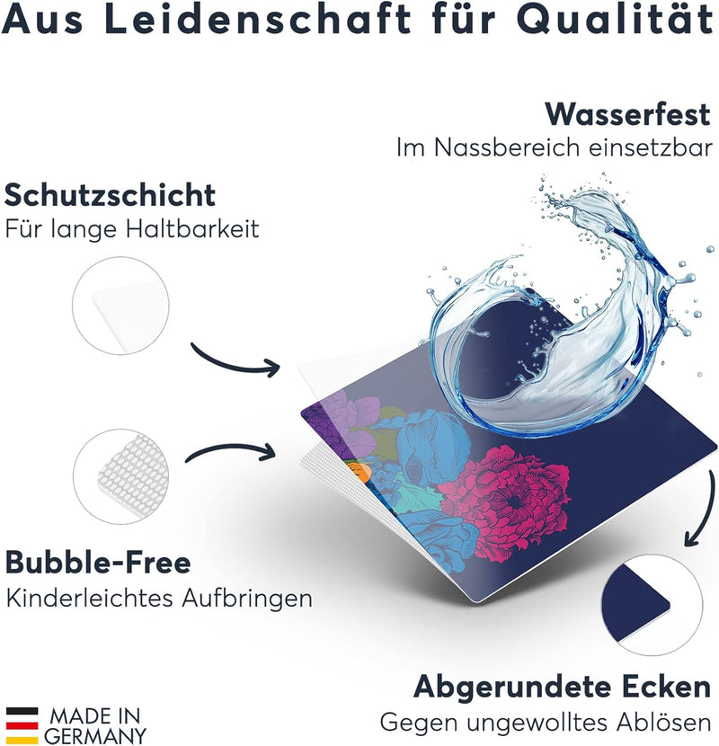 CREATISTO Mosaik Klebefliesen Stickerfliesen Fliesenfolie - Aufkleber Folie für Fliesen I Stickerfli