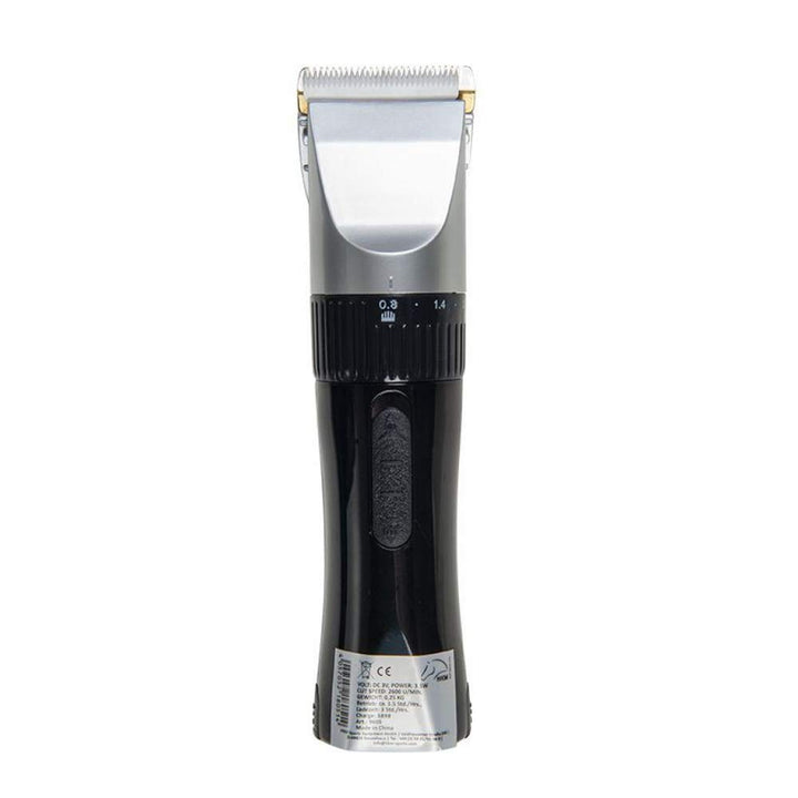 HKM Schermaschine Profi Akku, 12 Watt, 0,3 KG leicht!, Silber/schwarz