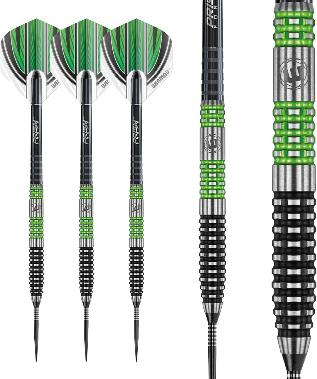 WINMAU Daryl Gurney 26g Sonderausgabe Profi Wolfram Steeltip Dartpfeile Set mit Flights und Schäfte