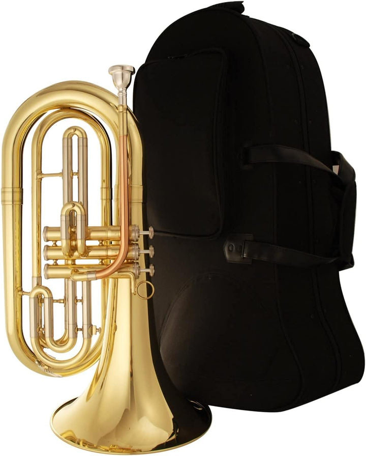 Tuyama® TMB-177 Marching Bariton/Basstrompete in B (Messing, enge Bohrung)
