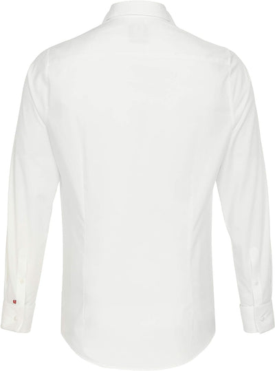 3382-110 Pure- City Hemd Red Langarm