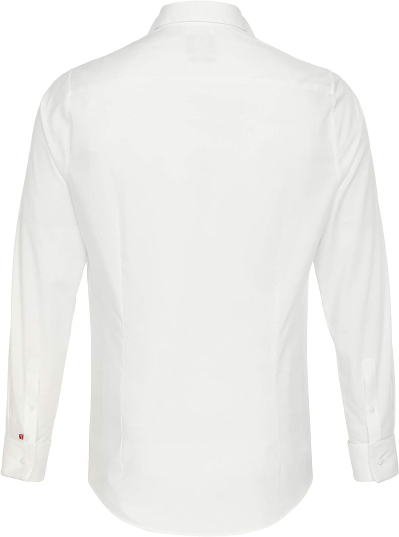 3382-110 Pure- City Hemd Red Langarm