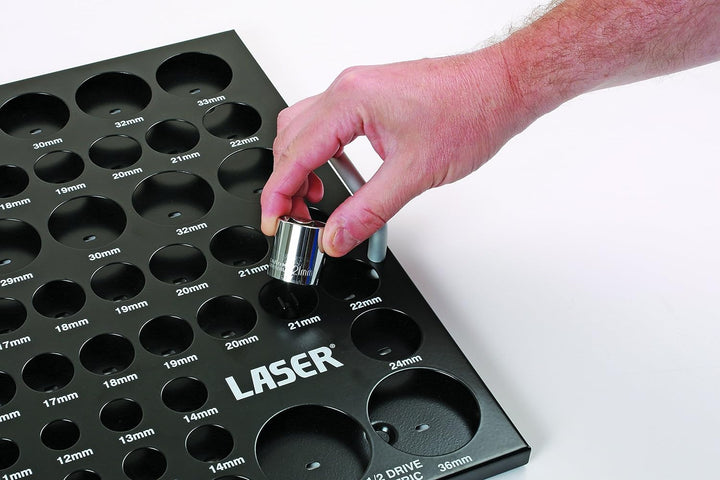 Laser 6963 Sockel Schublade Organizer, sortiert