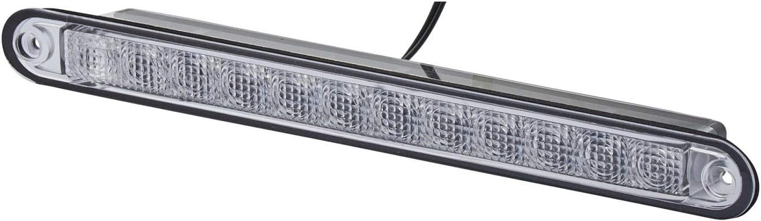 HELLA - Zusatzbremsleuchte - LED - 12V - Einbau - Lichtscheibenfarbe: glasklar - LED-Lichtfarbe: rot