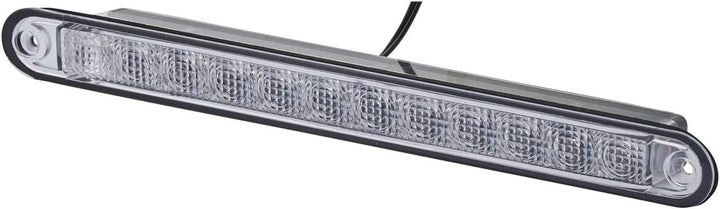 HELLA - Zusatzbremsleuchte - LED - 12V - Einbau - Lichtscheibenfarbe: glasklar - LED-Lichtfarbe: rot